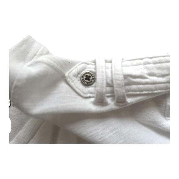 Lion Crest by English Laundry top/shirt Men L white V-neck short sleeves logo - Picture 9 of 12